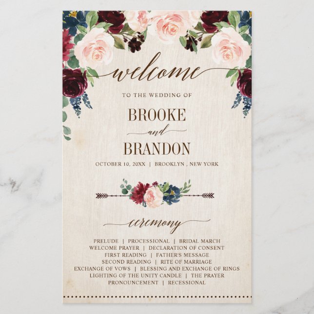 Programa de la Marina de Borgoña para el país flor (Anverso)