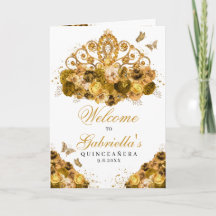 Programa de la Princesa de Oro Tiara Quinceanera