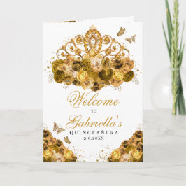 Programa de la Princesa de Oro Tiara Quinceanera