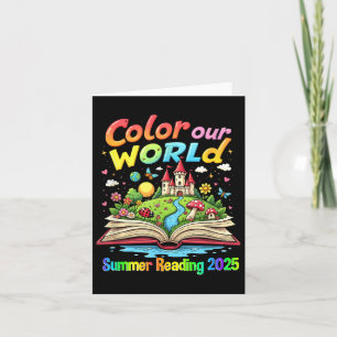 Programa de lecturas de verano de 2025 en color