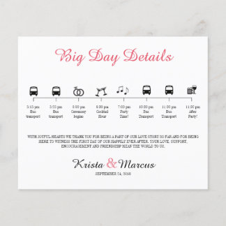 Programa de línea de tiempo del Boda de iconos