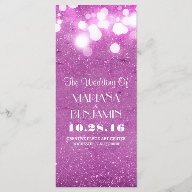 programa de luces de cadena púrpura de shimmer pur (Anverso)