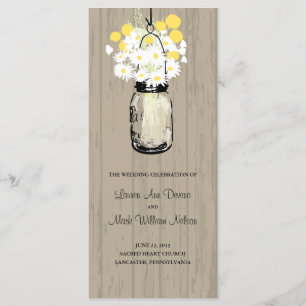 Programa de madera rústico del tarro y de los