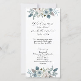 Programa de matrimonio (8"x4")
