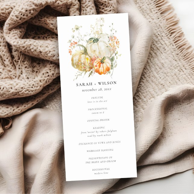 Programa de matrimonio acuático de calabaza de flo (Subido por el creador)