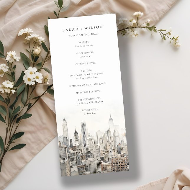 Programa de matrimonio acuático en el Skyline de l (Subido por el creador)