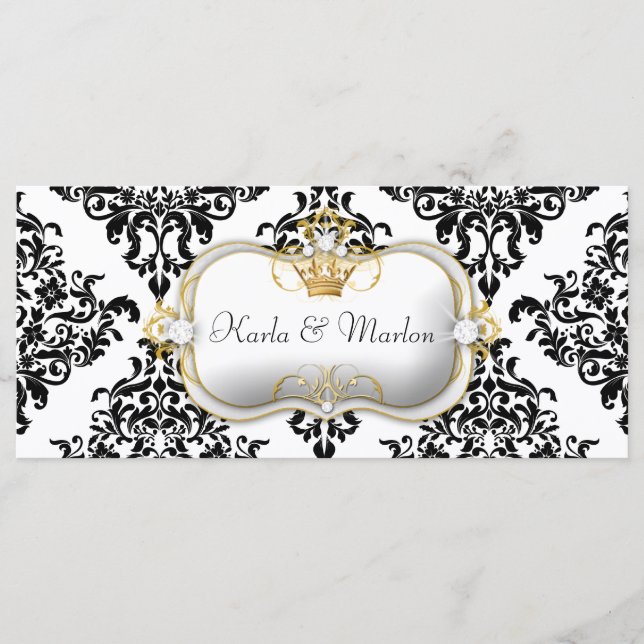 Programa de matrimonio Ciao Bella Lovey Dovey Dama (Anverso)