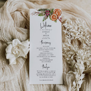 Programa de matrimonio de Navidades rusos