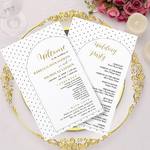 Programa de matrimonio de texto con guión mínimo d