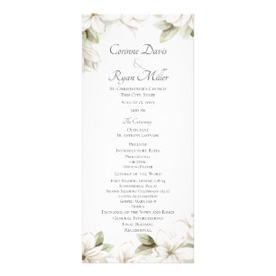 Programa de matrimonio Magnolias