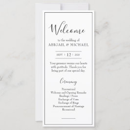 Programa de matrimonio minimalista