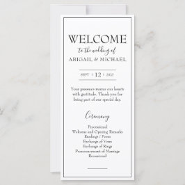 Programa de matrimonio minimalista