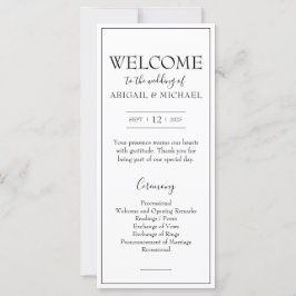 Programa de matrimonio minimalista