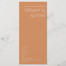 Programa de matrimonio moderno para Naranjas quema