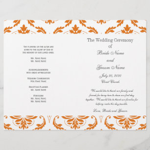 Programa de matrimonio para damasquinados de color