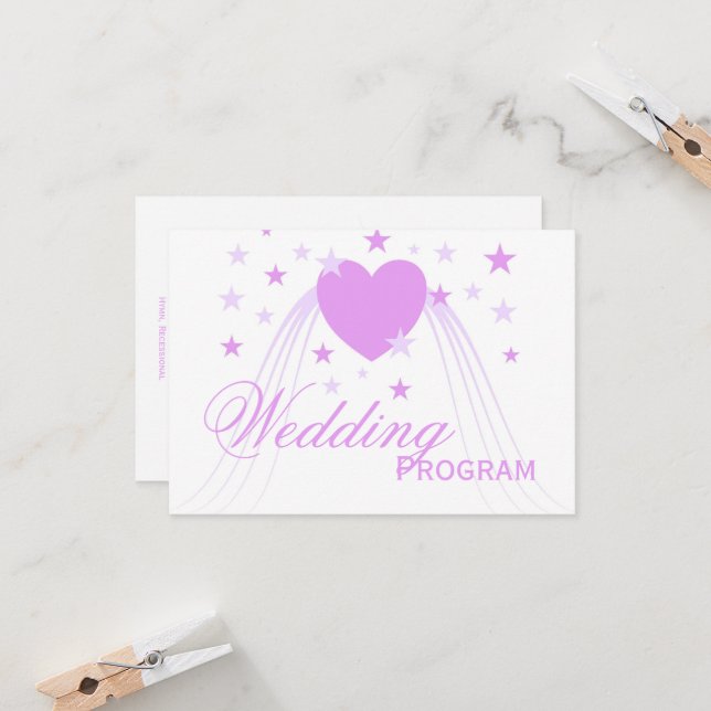 Programa de matrimonio para el diseño de corazones (Anverso/Reverso In Situ)