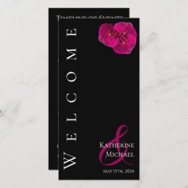 Programa de matrimonio para orquídeas de Fuchsia m