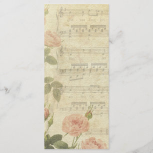 Programa de matrimonio para Rosas de música de Vic