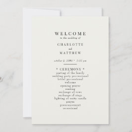 Programa de matrimonio simple con crema