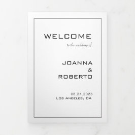 Programa de matrimonio triplemente formal simple