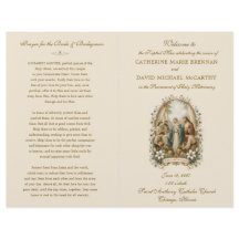Programa de Misa Nupcial de Boda Católica en Caná