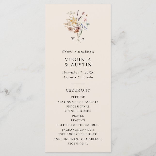 Programa de Monograma del Boho (Anverso)