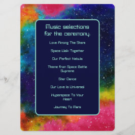 Programa de Música Boda de Ciencia Ficción Galácti