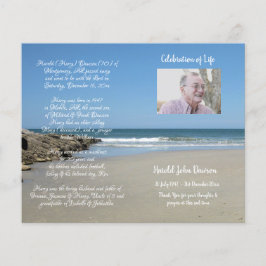 Programa de Orden de Servicio del Funeral de la Fo