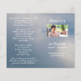 Programa de Orden de Servicio del Funeral de la Fo