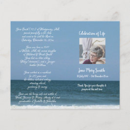 Programa de Orden de Servicio del Funeral de la Fo