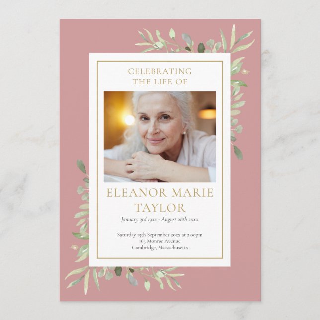 Programa De Orden De Servicio En Monumento A Los F (Anverso)