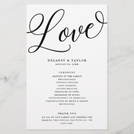 Programa de papel negro personalizado para el flor