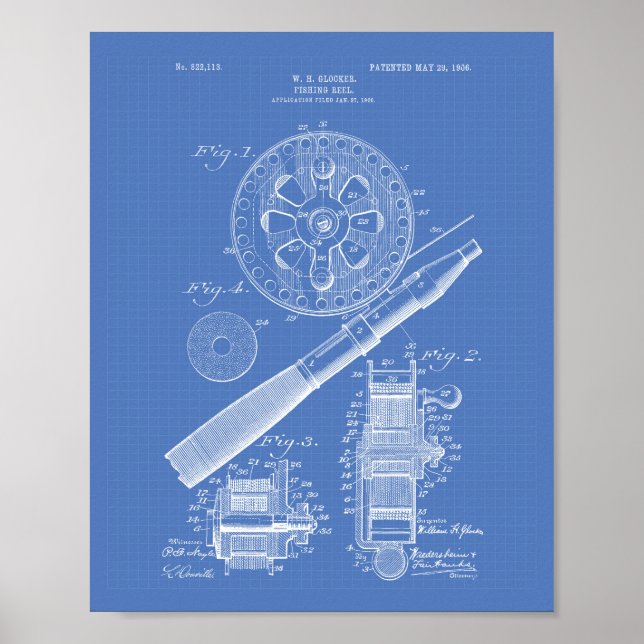 Programa de Patentes de Arte de Pesca de 1906 (Frente)