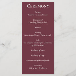 Programa de plutinas púrpuras con guión mínimo