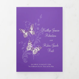 programa de renovación de bodas mariposas púrpura