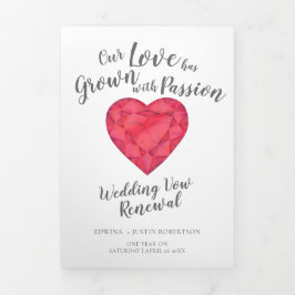 Programa de renovación de vocales del boda de acua