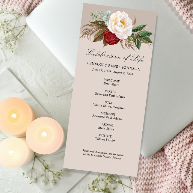 Programa de Reunión de Flores Celebración de la Vi (Subido por el creador)