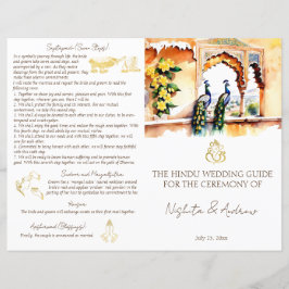 Programa de rituales de bodas indios en paz de Jai