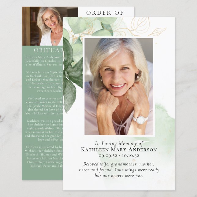 Programa de servicio conmemorativo de fotografía d (Anverso / Reverso)