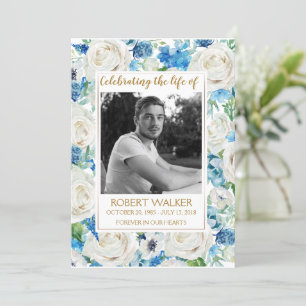 Programa de servicio conmemorativo de fotos en bla