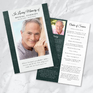 Programa de servicio de fotografía en piel verde