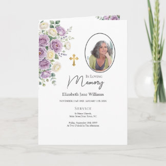 Programa de Servicio Funerario de Rosa Púrpura Cri