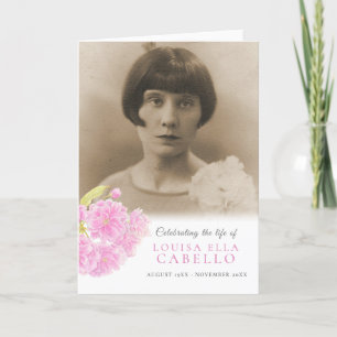 Programa de servicios funerarios fotos de flores r