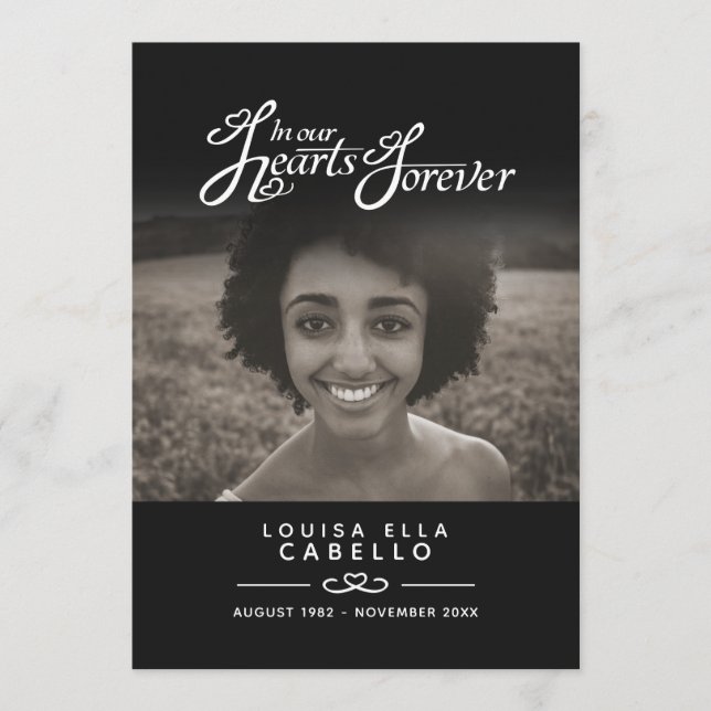 Programa de servicios funerarios para el corazón b (Anverso)