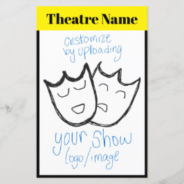 Programa de teatro/showbill (doble cara de una pág