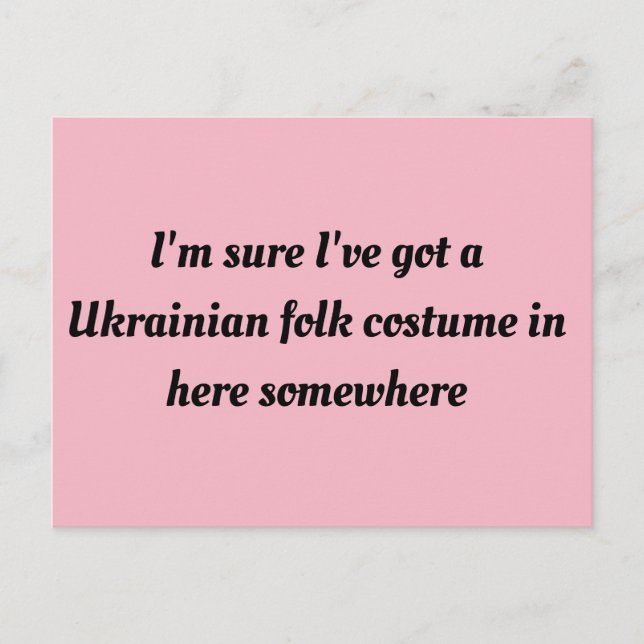 programa de tv negro huérfano cita disfraz folclór (Anverso)