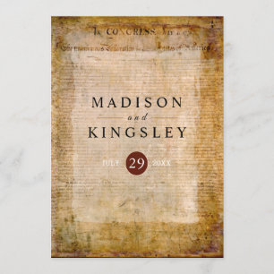 Programa Declaración de independencia 📜 antiguo pergamino