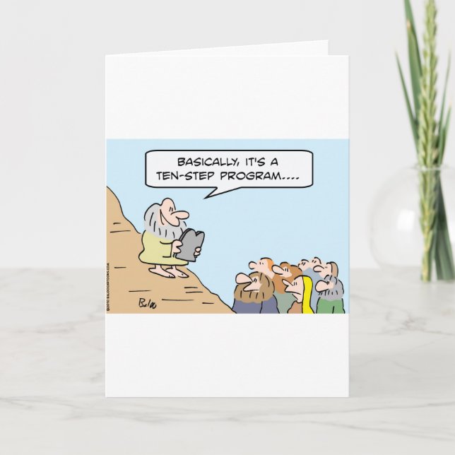 programa del paso de los mandamientos diez de (Anverso)