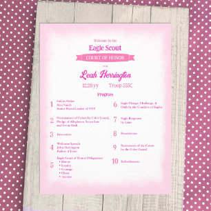 Programa del Tribunal de Honor Águila Rosa y Magen