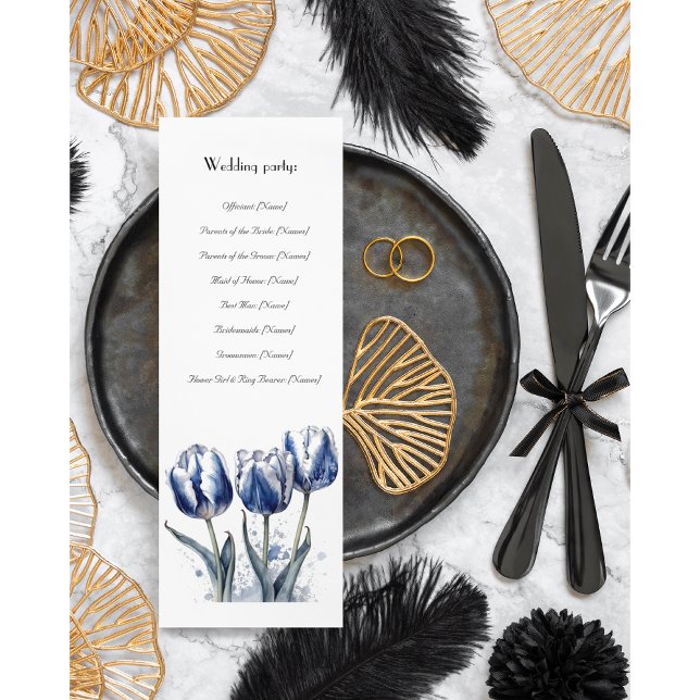 Programa Delft Blue Tulip Wedding (Subido por el creador)